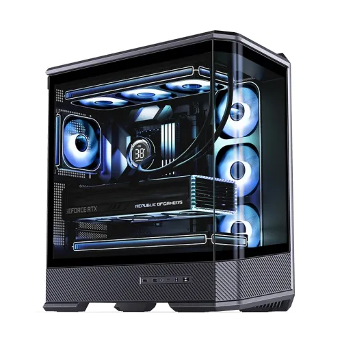 Case JONSBO D400 Black – ATX| Kính Cường Lực| Hỗ Trợ VGA Dài